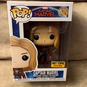 Funko Captain Marvel Pop Vinyl Figure - Blonde and Red